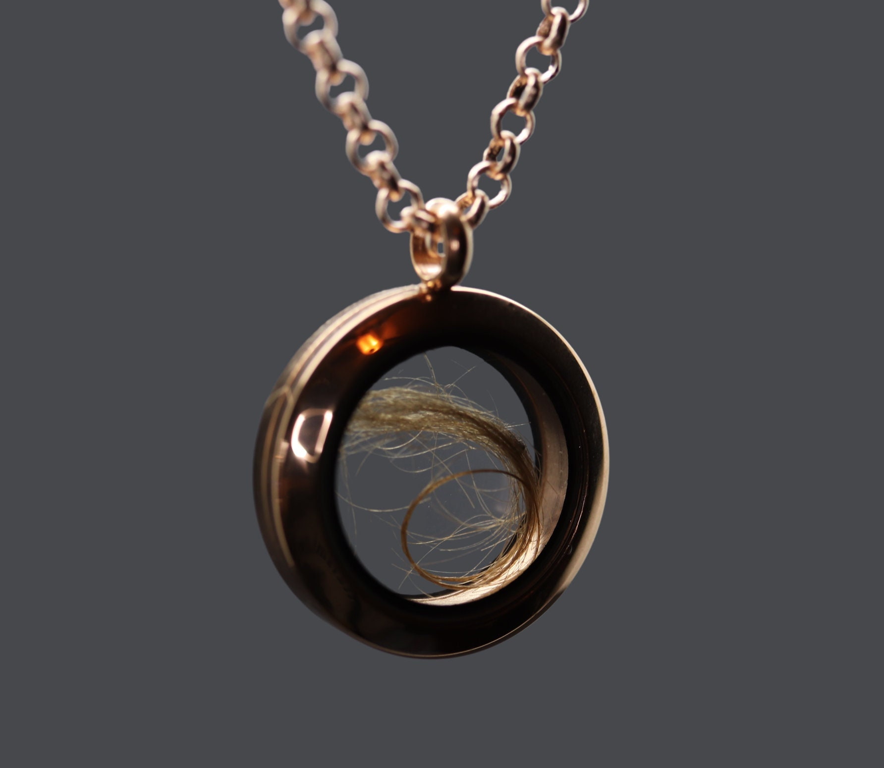 Hair lockets hotsell for mourning