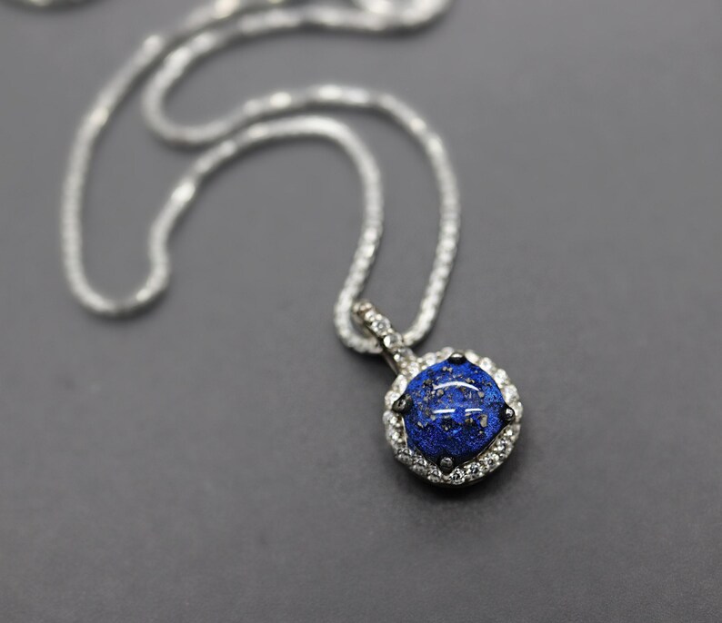 Cremate Jewelry, Cremation Necklace for Women, Cremation Jewelry Ashes, Silver Cremation Jewelry, Urn Necklace, Cremation Necklace for Ashes image 4