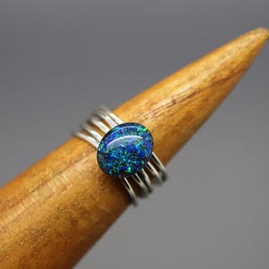 Cremation Ring Band, Multi Band Rings, Cremation Jewelry Ashes, Silver Cremation Jewelry, Urn Ring, Cremation Ring for Ashes, Urn Jewelry image 3