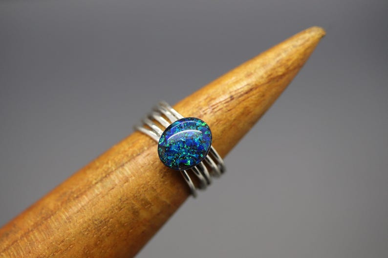 Cremation Ring Band, Multi Band Rings, Cremation Jewelry Ashes, Silver Cremation Jewelry, Urn Ring, Cremation Ring for Ashes, Urn Jewelry image 3