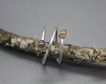 Ashes Ring For Her, Sterling Silver Cremation Jewelry Ring, Cremation Jewelry Pet Memorial Jewelry, Silver Bereavement Jewelry, Bereavement