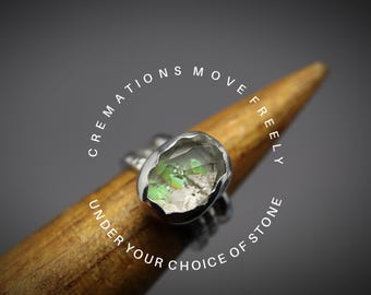 Cremation Ring Band, Cremation Rings for Women, Cremation Jewelry Ashes, Silver Cremation Jewelry, Urn Ring, Cremation Ring for Ashes, Loss