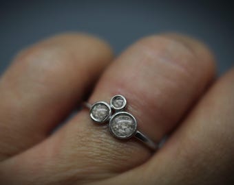 Cremation Ring Band, Cremation Rings for Women, Cremation Jewelry Ashes, Silver Cremation Jewelry, Urn Ring, Cremation Ring for Ashes, Loss