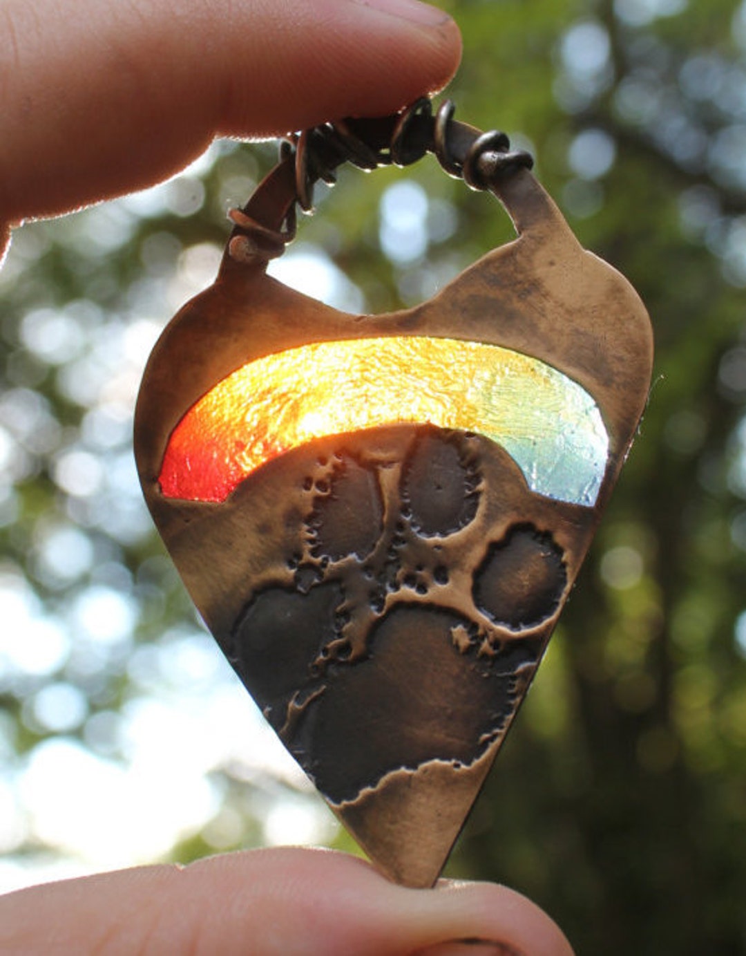 Personalized Paw Print Sun Catcher for Windows, Rear View Mirror Charm ...