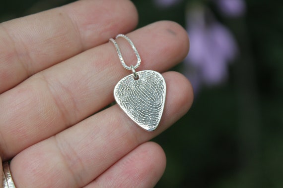 Thumbprint hotsell jewelry etsy