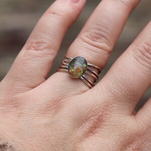 Cremation Ring Band, Multi Band Rings, Cremation Jewelry Ashes, Silver Cremation Jewelry, Urn Ring, Cremation Ring for Ashes, Urn Jewelry image 7