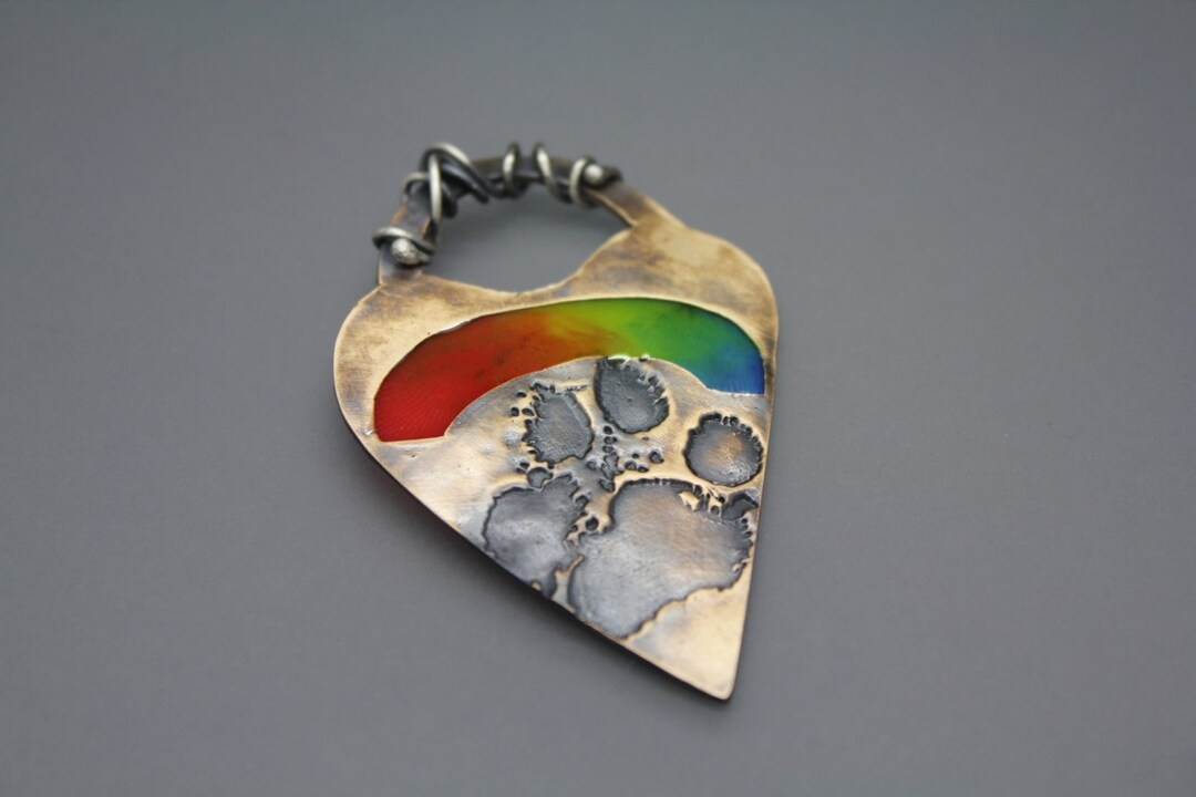 Personalized Paw Print Necklace, Custom Pet Loss Gifts, Rainbow Bridge ...