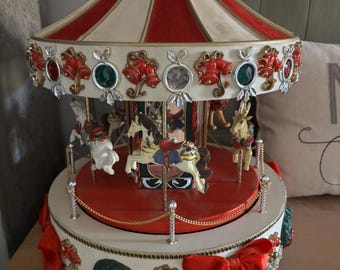 Mr. Christmas Merry Go Round - Etsy
