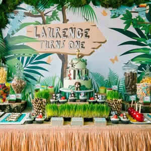 Jungle Party Backdrop - Etsy