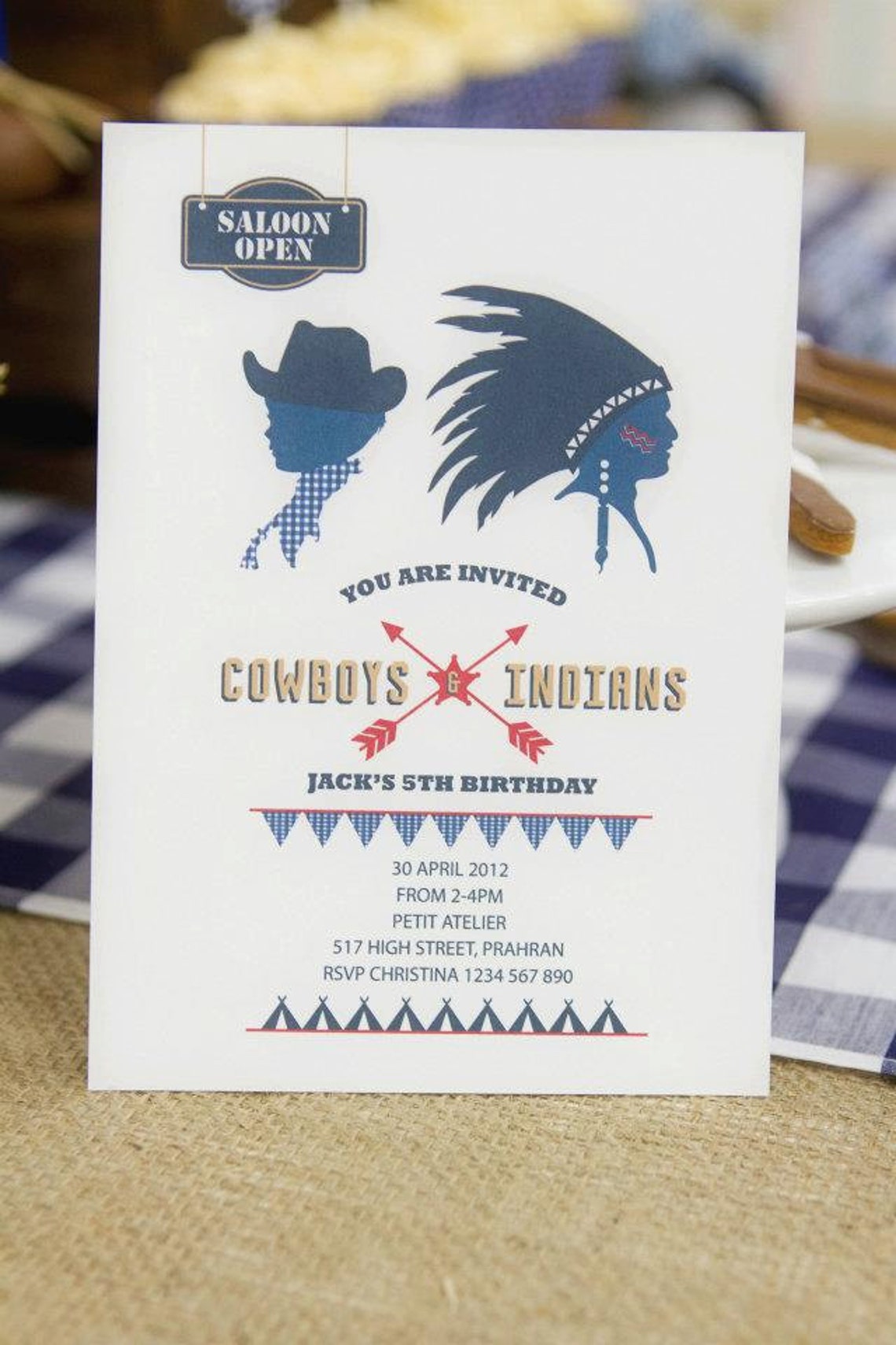 Cowboys and Indians Printables - Etsy