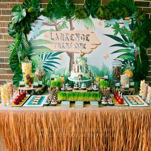 Jungle Party Backdrop - Etsy