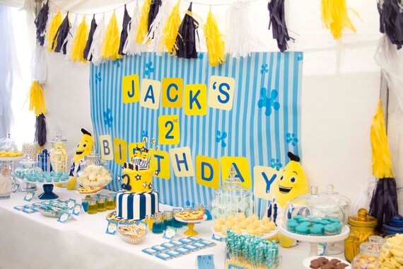 Bananas in pyjamas party supplies sale
