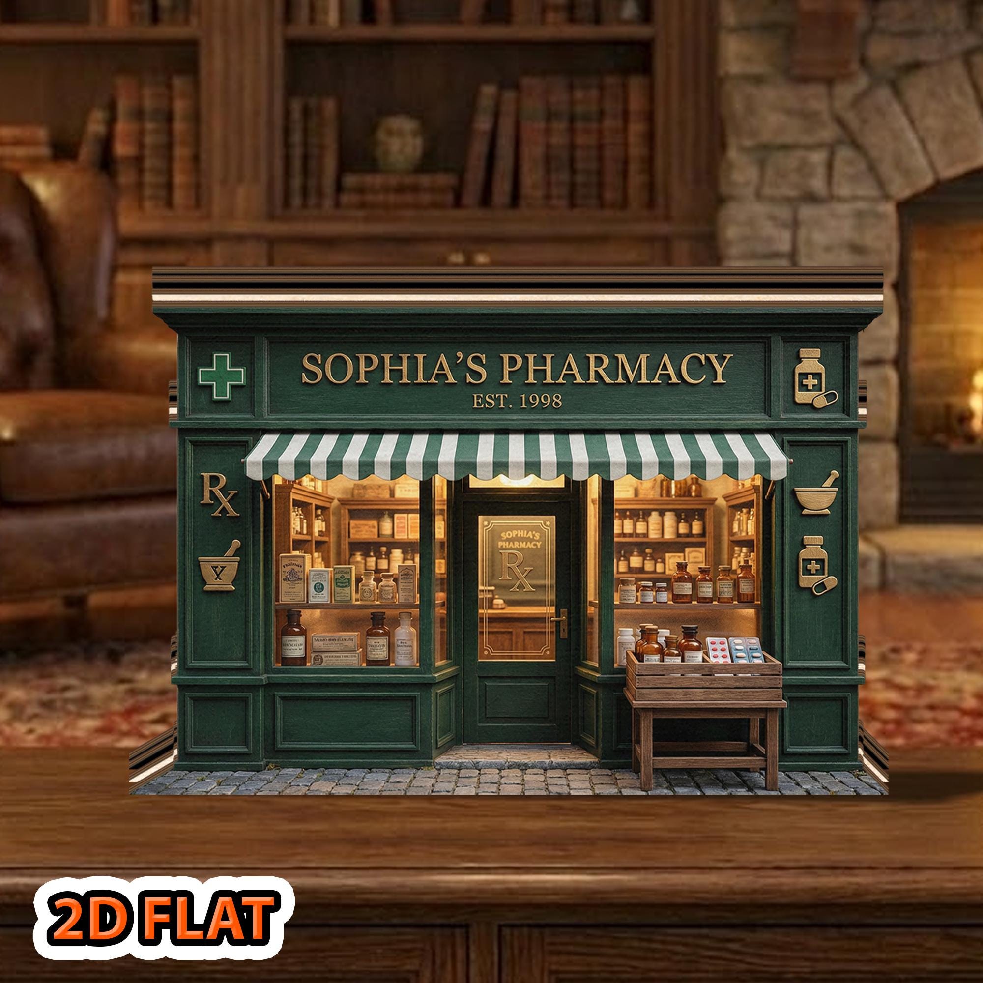 Pharmacy sign - Etsy 日本