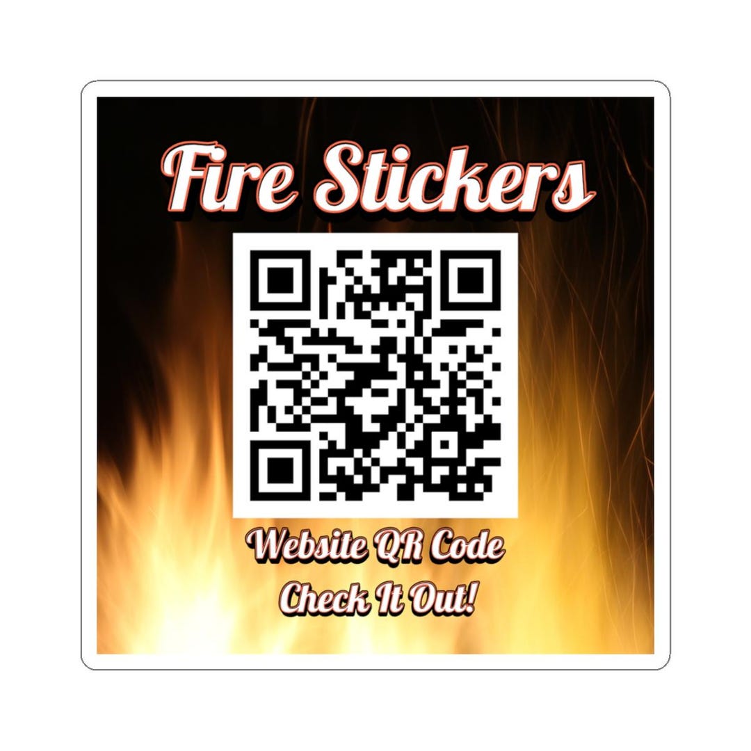 Funny Firefighter Stickers, Kiss-cut Stickers, Link to Stickers, Fire ...