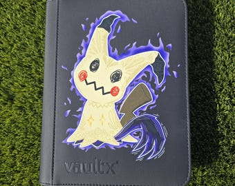 Mimikyu Custom 4 Pocket Card Binder