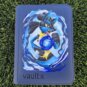 pokemon jumbo card binder sleeves Amazon.com: Generic Jumbo Card Binder for Pokemon Jumbo Cards, 50 Page main image 0