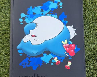Snorlax Custom Vaultx 9 Pocket Card Binder