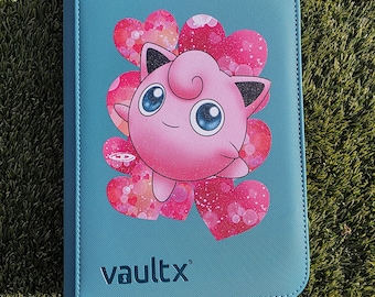 jigglypuff card binder Japan Pokemon 3 Pockets A4 Index File - Gengar & Jigglypuff