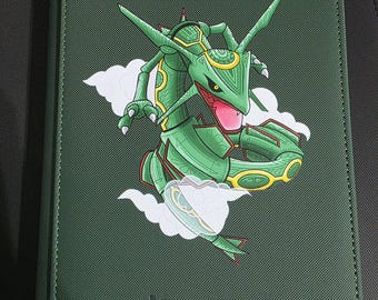 rayquaza card binder Pokemon Ultra Pro 2013 Salamence Rayquaza Haxorus Trading Card Binder