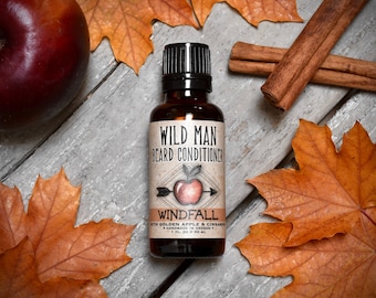 Wild Man Beard Oil Conditioner - WINDFALL -  30ml // 1oz