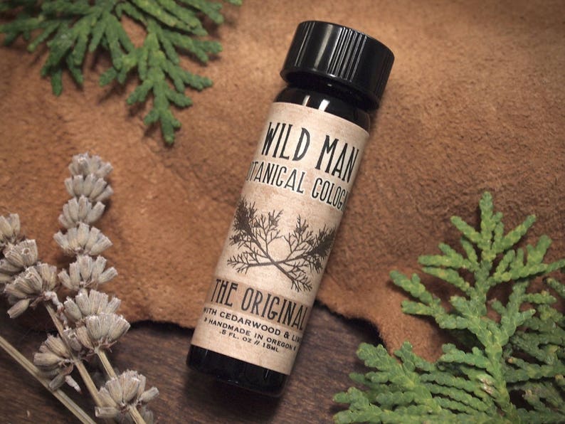 Natural Cologne Oil WILD MAN Unisex Essential Oil Perfume with Etsy