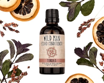 Wild Man Beard Oil Conditioner - TUNDRA - 50ml // 1.69oz - Grooming Gift