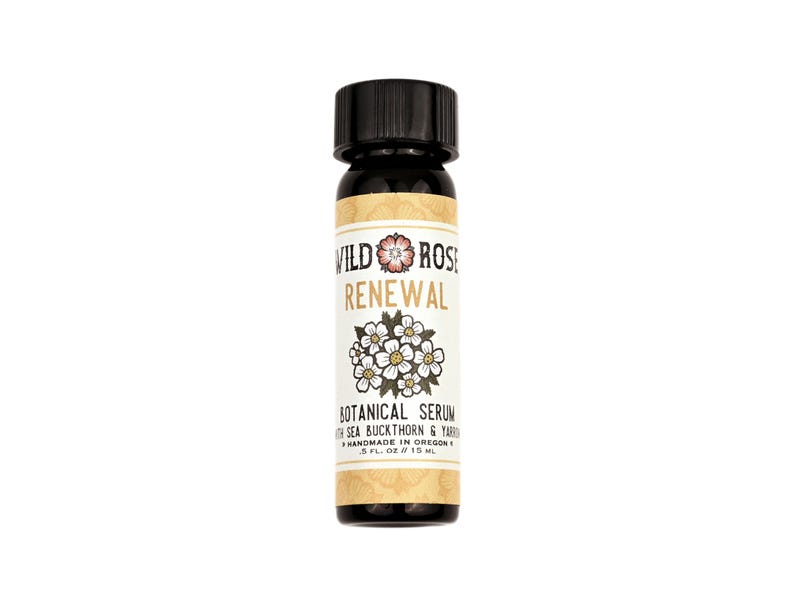Renewal - Botanical Facial Serum with Sea Buckthorn & Yarrow - 15ml // .5oz image 4