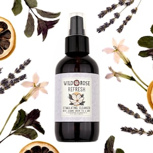 REFRESH Stimulating Facial Cleanser with Green Tea & Peppermint - 120ml // 4oz