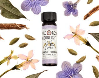 Perfume botánico MOONLIGHT - con jazmín y yuzu - 15 ml