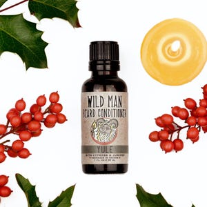 Wild Man Beard Oil Conditioner  - YULE - 30ml // 1oz