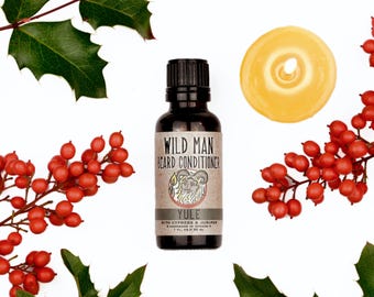 Wild Man Beard Oil Conditioner  - YULE - 30ml // 1oz