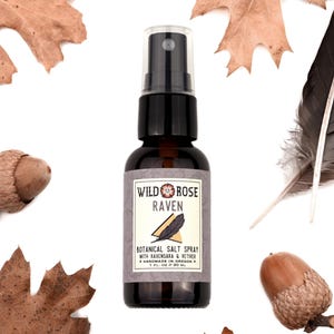 RAVEN Botanical Salt Spray Hair Texturizer - with Ravensara & Vetiver - 1oz // 30ml