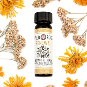 Renewal - Botanical Facial Serum with Sea Buckthorn & Yarrow - 15ml // .5oz