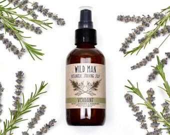 Wild Man Botanical Shaving Soap - Verdant - 4oz // 120ml