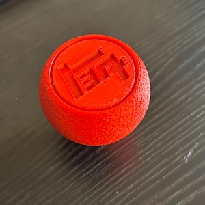 Toyota “Old Logo” style Shift Knob for Tacoma (2G); 3D Printed, ASA
