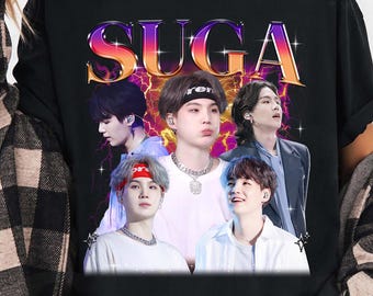 SUGA Min Yoongi Shirt, World Tour 2026, K-Pop Fan Tee