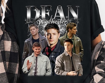 Dean Winchester Shirt, Supernatural Bootleg Tee ,Gift For Women and Man Unisex T-Shirt