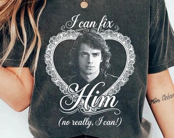 Anakin Skywalker Jag kan fixa honom T-shirt, Disney Star Wars vit design