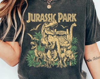 Jurassic Park Vintage T-Shirt: Dino Trip Tee
