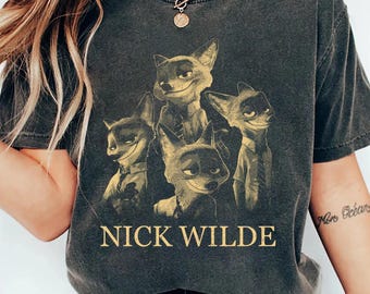 Zootopia Nick Wilde T-shirt uniseks