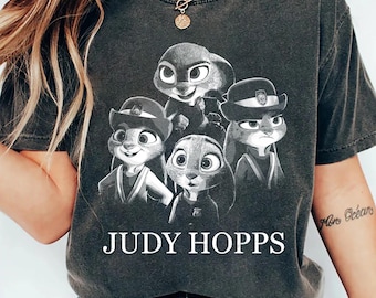 Chemise Judy Hopps Zootopia, Disney Zootopia 2 T-shirt unisexe