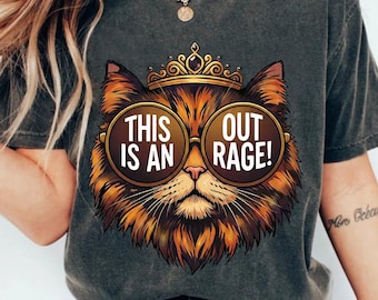 To jest koszulka OUTRAGE, Dungeon Crawler Carl Tee, Goddammit Donut Color Design
