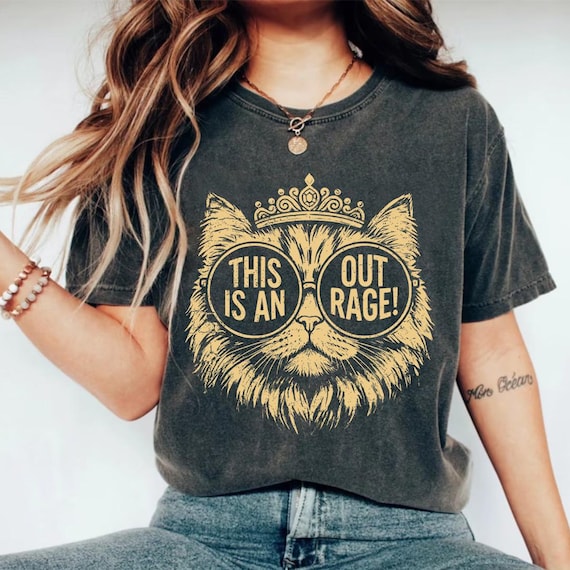 Princess Donut Tee, This is an OUTRAGE shirt, Dungeon Crawler Carl Goddammit Donut Gold Design