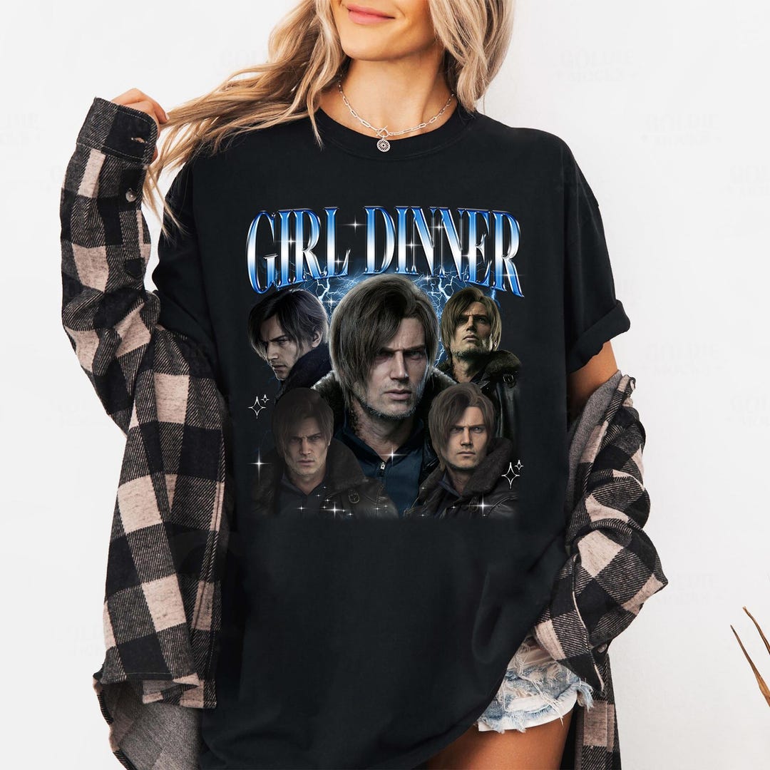 Comfort Colors® Leon S. Kennedy Girl Dinner Shirt, Resident Evil 9
