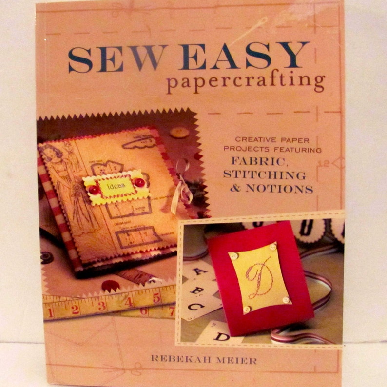 Sew Easy Paper Crafting Book Etsy