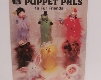 Puppet Pals 16 Fur Friends Book by Tillie Cullison