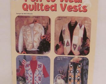 Fun-to-Wear Quilted Vests Book