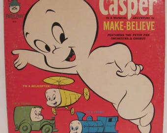 Casper The Friendly Ghost In a Musical Adventure In Make-Believe Album Cover