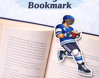 Hockey Book Boyfriend Bookmark