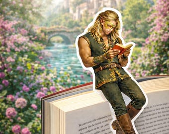 Fantasy Bookmark. Fae Prince. ACOTAR